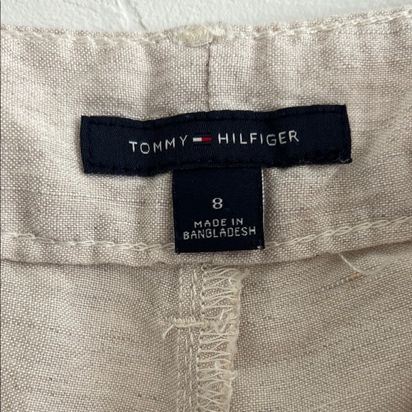 Women's linen Tommy Hilfiger pants - Picture 2 of 12